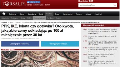 Zdjęcie artykułu Forsalpl__IKE_IKZE_Bank_Najlepiej_oszczedzac_w_PPK