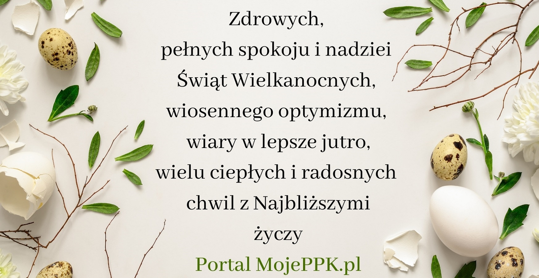 Życzenia wielkanocne od MojePPK.pl