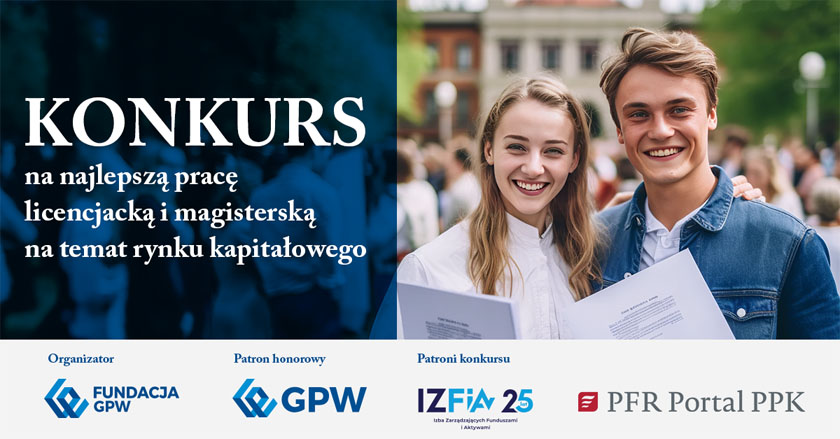 Twoja praca dyplomowa dotyczy PPK? Weź udział w konkursie!