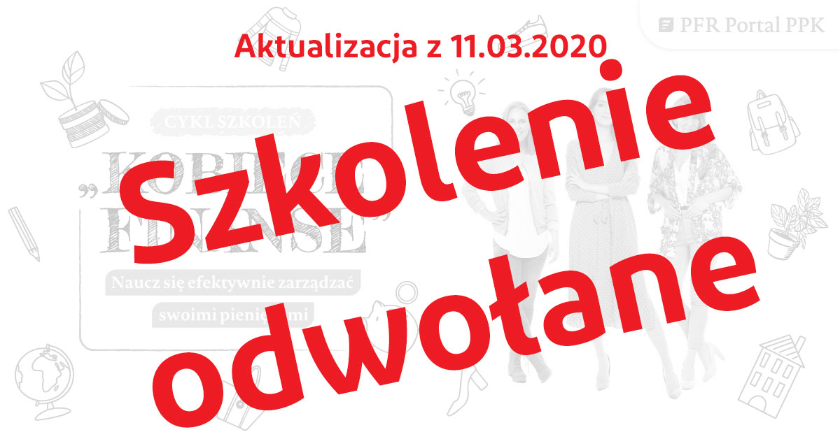 ODWOŁUJEMY Finanse kobiet – odzyskaj kontrolę nad pieniędzmi