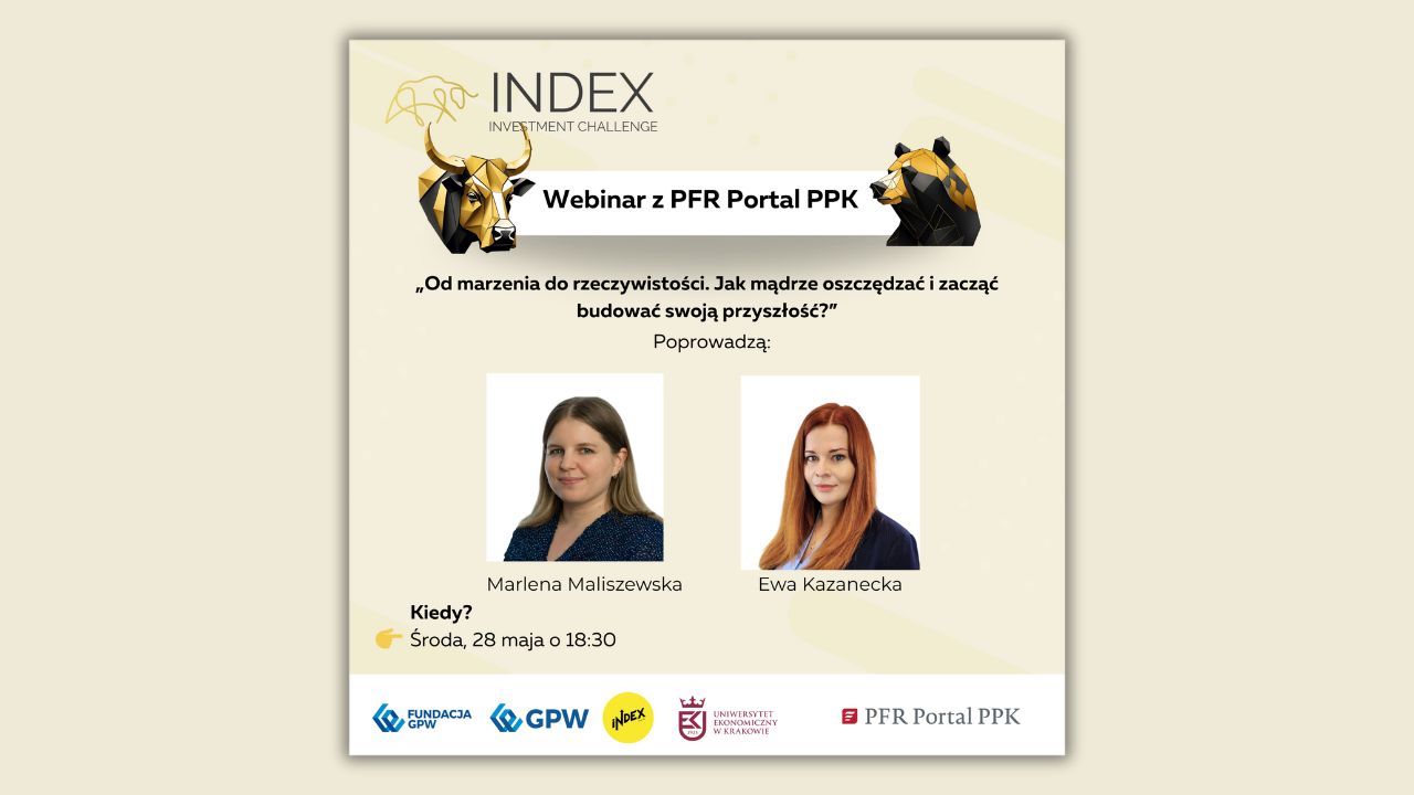 PFR Portal PPK partnerem gry giełdowej „Index Investment Challenge”