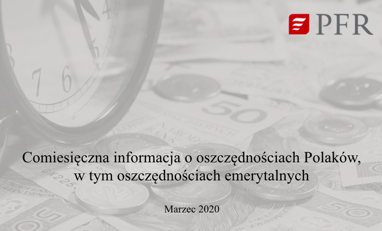 Marcowa informacja PFR o oszczędnościach emerytalnych Polaków