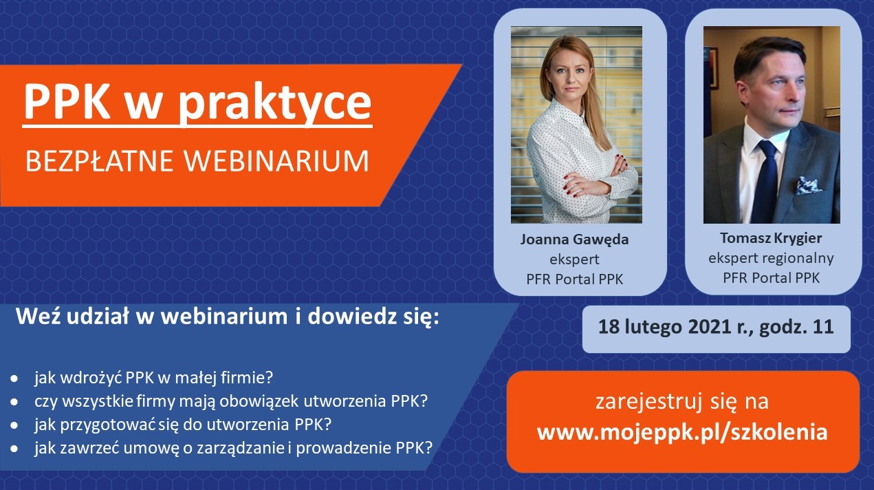 Jak utworzyć PPK w małej firmie? ─ webinarium z cyklu „PPK w praktyce”