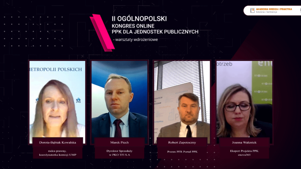 II Ogólnopolski Kongres Online PPK dla jednostek publicznych