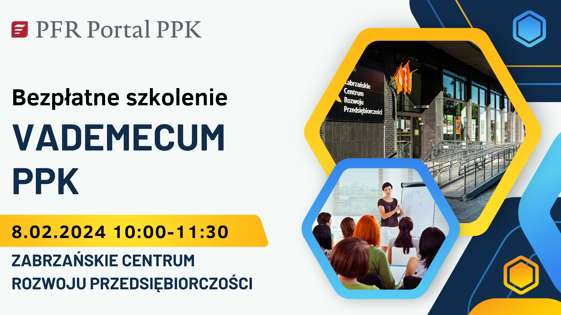 Zabrze: zapraszamy na bezpłatne szkolenie stacjonarne „Vademecum PPK”